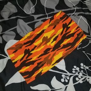 camo tube top size L